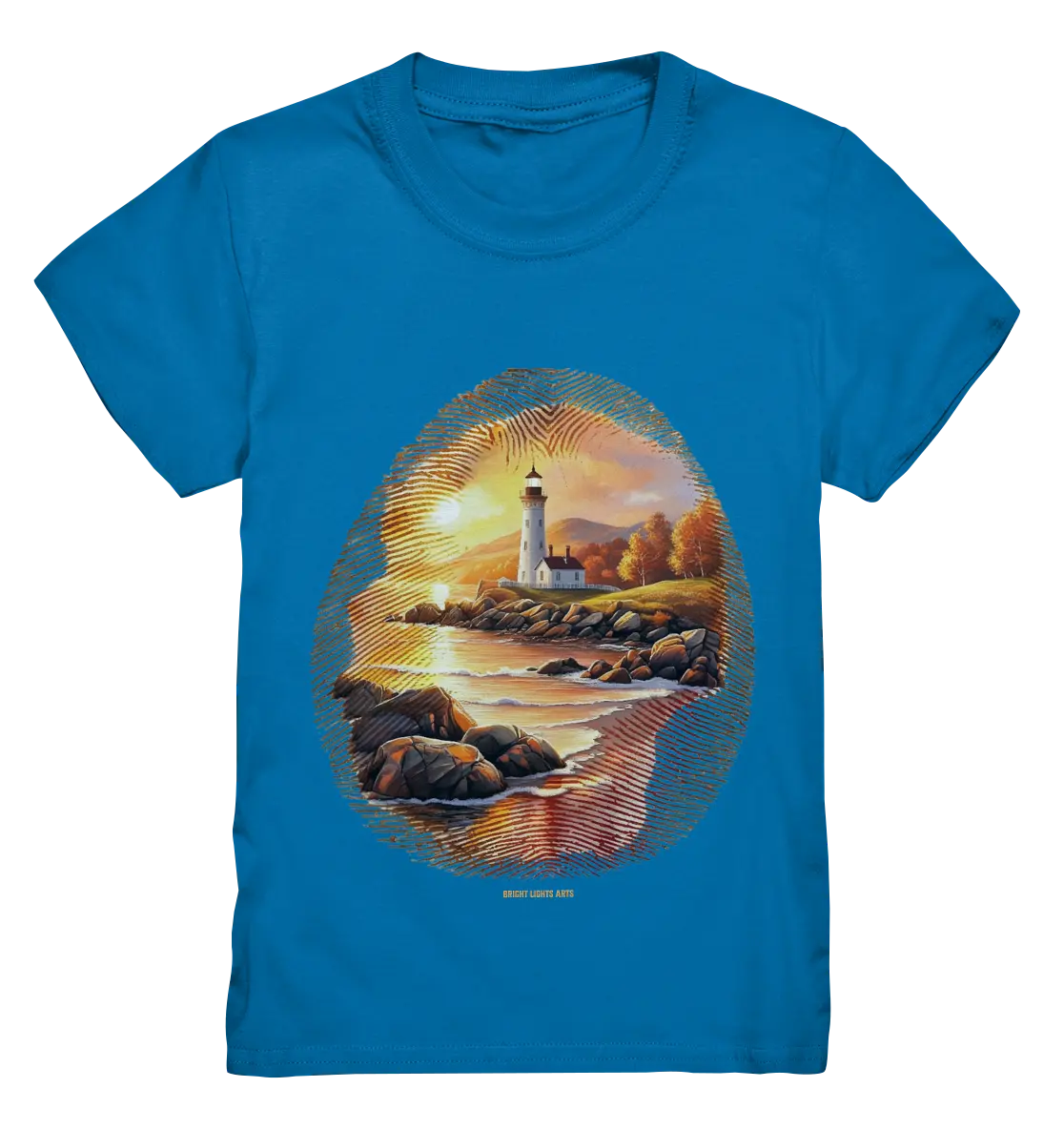 Goldene Stille - Kids Premium Shirt Bright Lights Arts