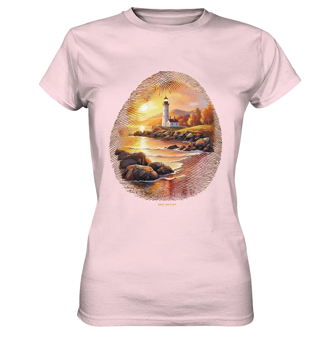 Goldene Stille - Ladies Premium Shirt Bright Lights Arts