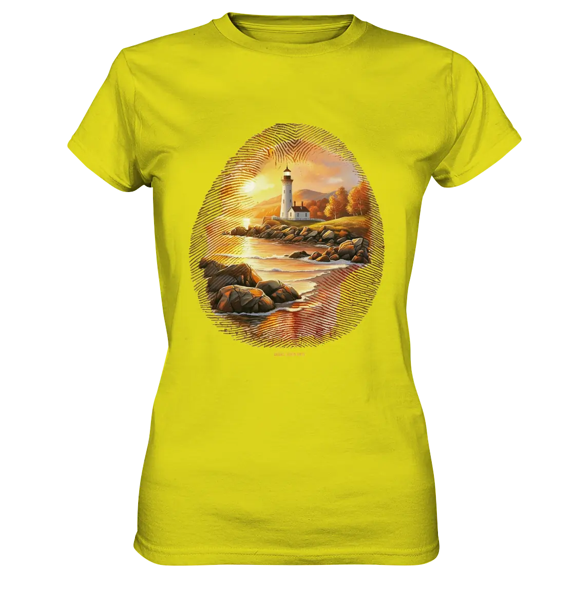 Goldene Stille - Ladies Premium Shirt Bright Lights Arts