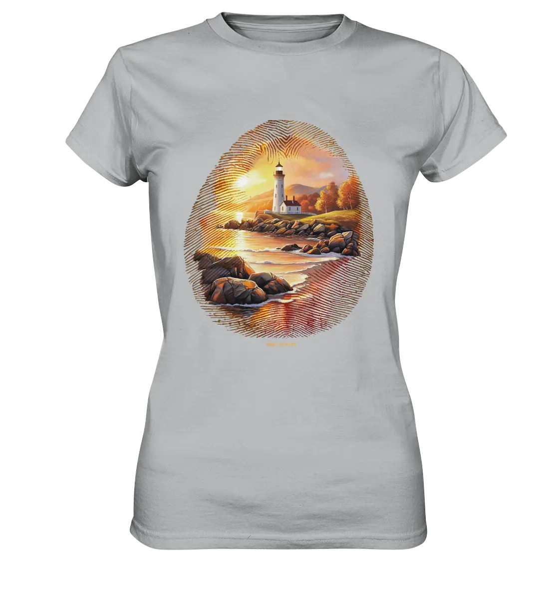 Goldene Stille - Ladies Premium Shirt Bright Lights Arts