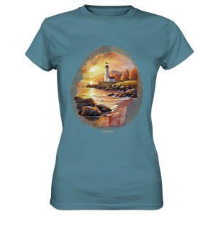 Goldene Stille - Ladies Premium Shirt Bright Lights Arts