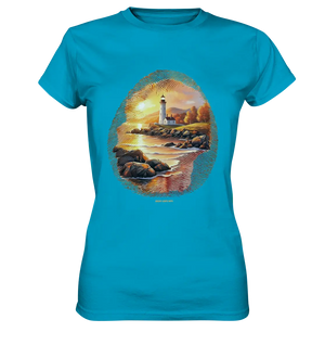 Goldene Stille - Ladies Premium Shirt Bright Lights Arts