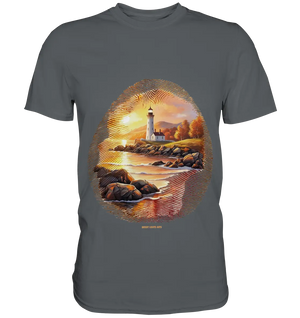 Goldene Stille - Premium Shirt Bright Lights Arts