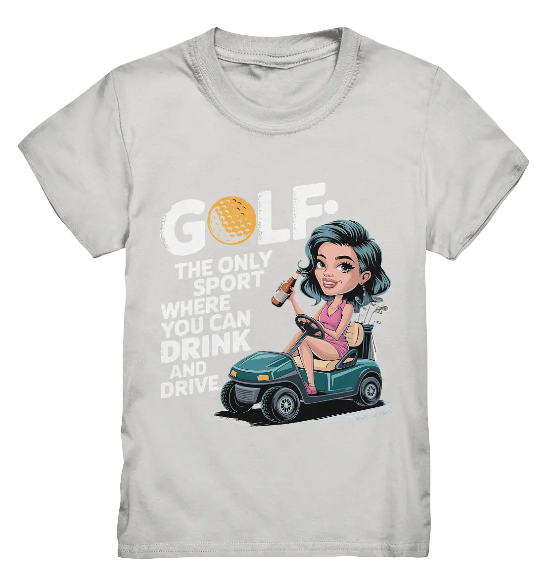 Golf & Drive – Der perfekte Cocktail-Sport - Kids Premium Shirt Bright Lights Arts