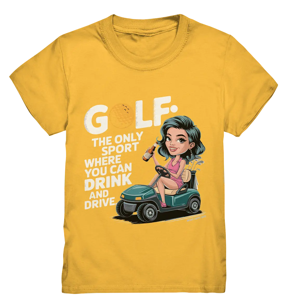 Golf & Drive – Der perfekte Cocktail-Sport - Kids Premium Shirt Bright Lights Arts