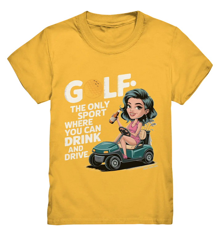Golf & Drive – Der perfekte Cocktail-Sport - Kids Premium Shirt Bright Lights Arts
