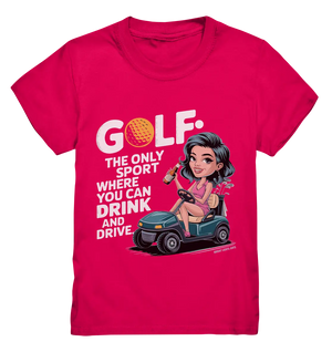 Golf & Drive – Der perfekte Cocktail-Sport - Kids Premium Shirt Bright Lights Arts