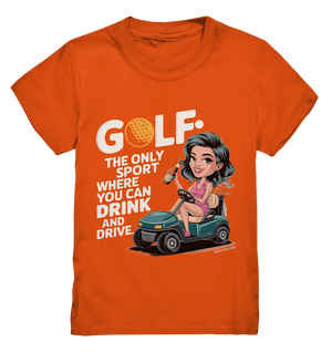 Golf & Drive – Der perfekte Cocktail-Sport - Kids Premium Shirt Bright Lights Arts