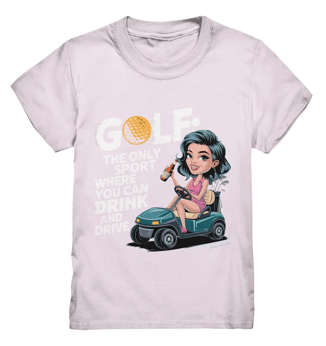 Golf & Drive – Der perfekte Cocktail-Sport - Kids Premium Shirt Bright Lights Arts