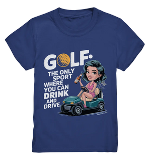 Golf & Drive – Der perfekte Cocktail-Sport - Kids Premium Shirt Bright Lights Arts