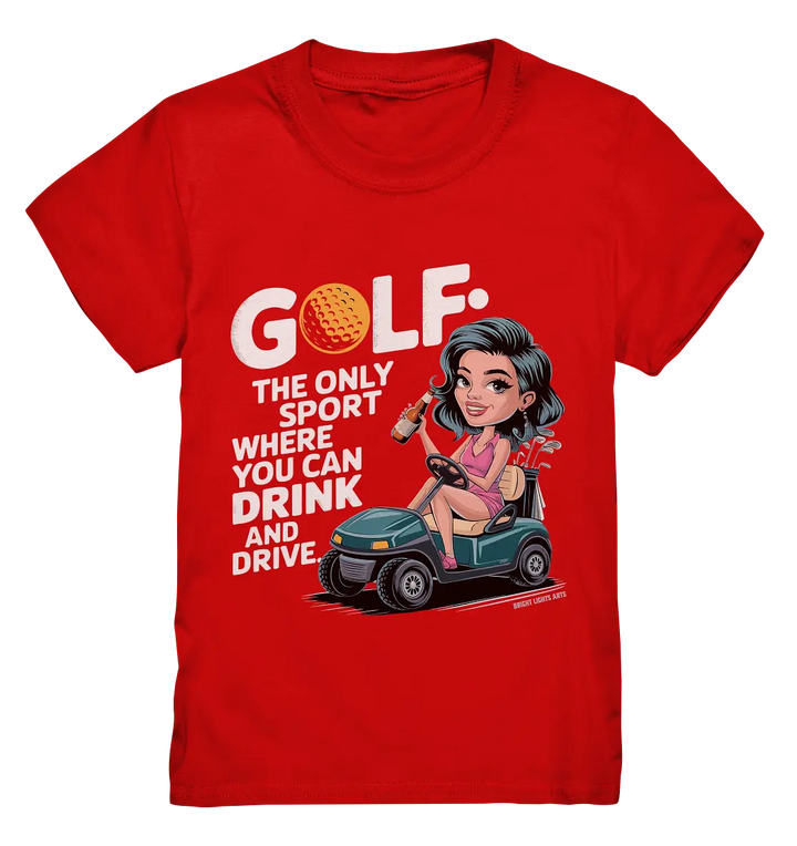 Golf & Drive – Der perfekte Cocktail-Sport - Kids Premium Shirt Bright Lights Arts