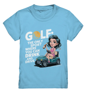 Golf & Drive – Der perfekte Cocktail-Sport - Kids Premium Shirt Bright Lights Arts