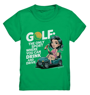 Golf & Drive – Der perfekte Cocktail-Sport - Kids Premium Shirt Bright Lights Arts