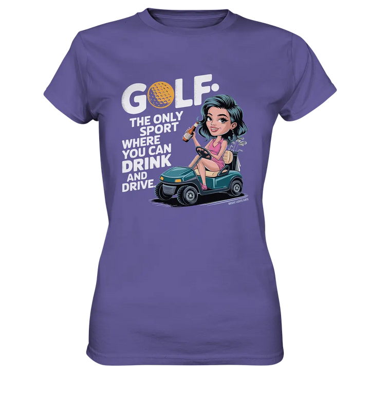 Golf & Drive – Der perfekte Cocktail-Sport - Ladies Premium Shirt Bright Lights Arts