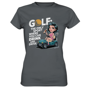Golf & Drive – Der perfekte Cocktail-Sport - Ladies Premium Shirt Bright Lights Arts