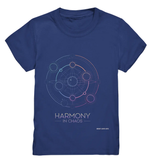 HARMONY IN CHAOS – Geometrisches und abstraktes Design mit einem Hauch von Kosmos - Kids Premium Shirt Bright Lights Arts