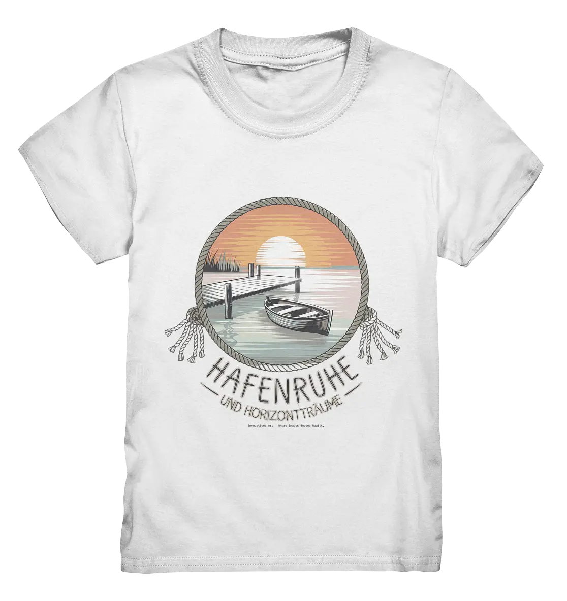 Hafenruhe & Horizontträume - Kids Premium Shirt Bright Lights Arts