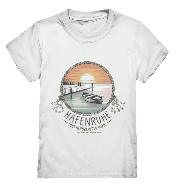 Hafenruhe & Horizontträume - Kids Premium Shirt Bright Lights Arts