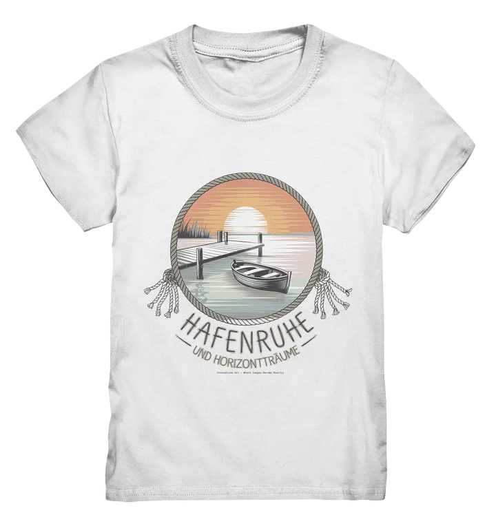 Hafenruhe & Horizontträume - Kids Premium Shirt Bright Lights Arts