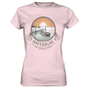 Hafenruhe & Horizontträume - Ladies Premium Shirt Bright Lights Arts