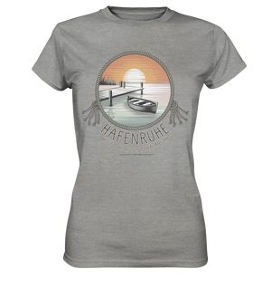 Hafenruhe & Horizontträume - Ladies Premium Shirt Bright Lights Arts