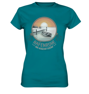 Hafenruhe & Horizontträume - Ladies Premium Shirt Bright Lights Arts