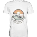 Hafenruhe & Horizontträume - Premium Shirt Bright Lights Arts