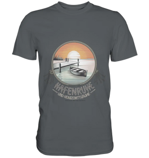 Hafenruhe & Horizontträume - Premium Shirt Bright Lights Arts