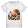 Haflinger - Kids Premium Shirt Bright Lights Arts