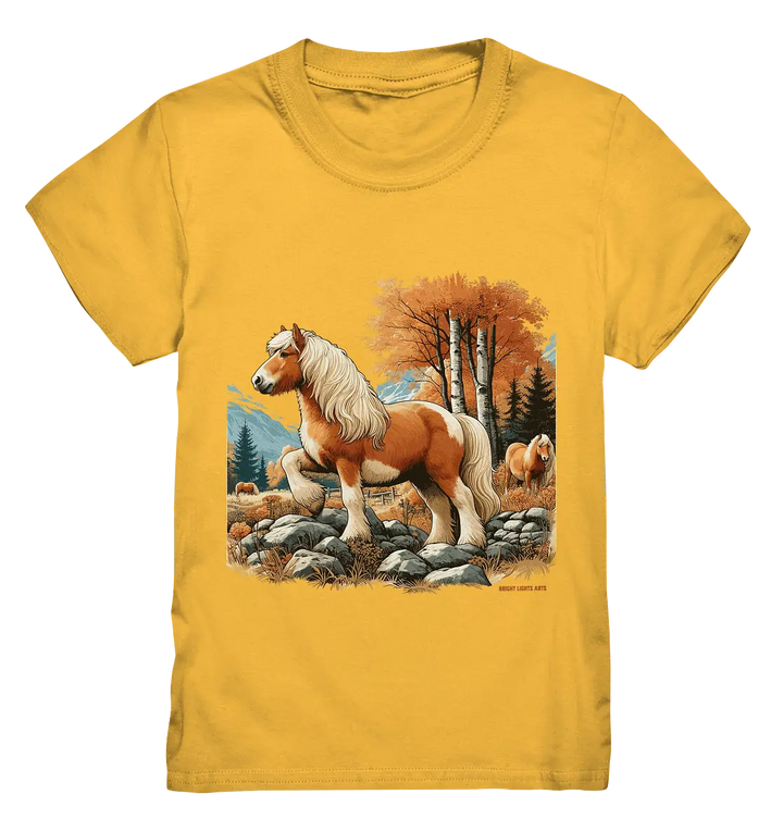 Haflinger - Kids Premium Shirt Bright Lights Arts