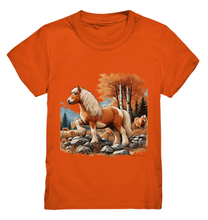 Haflinger - Kids Premium Shirt Bright Lights Arts