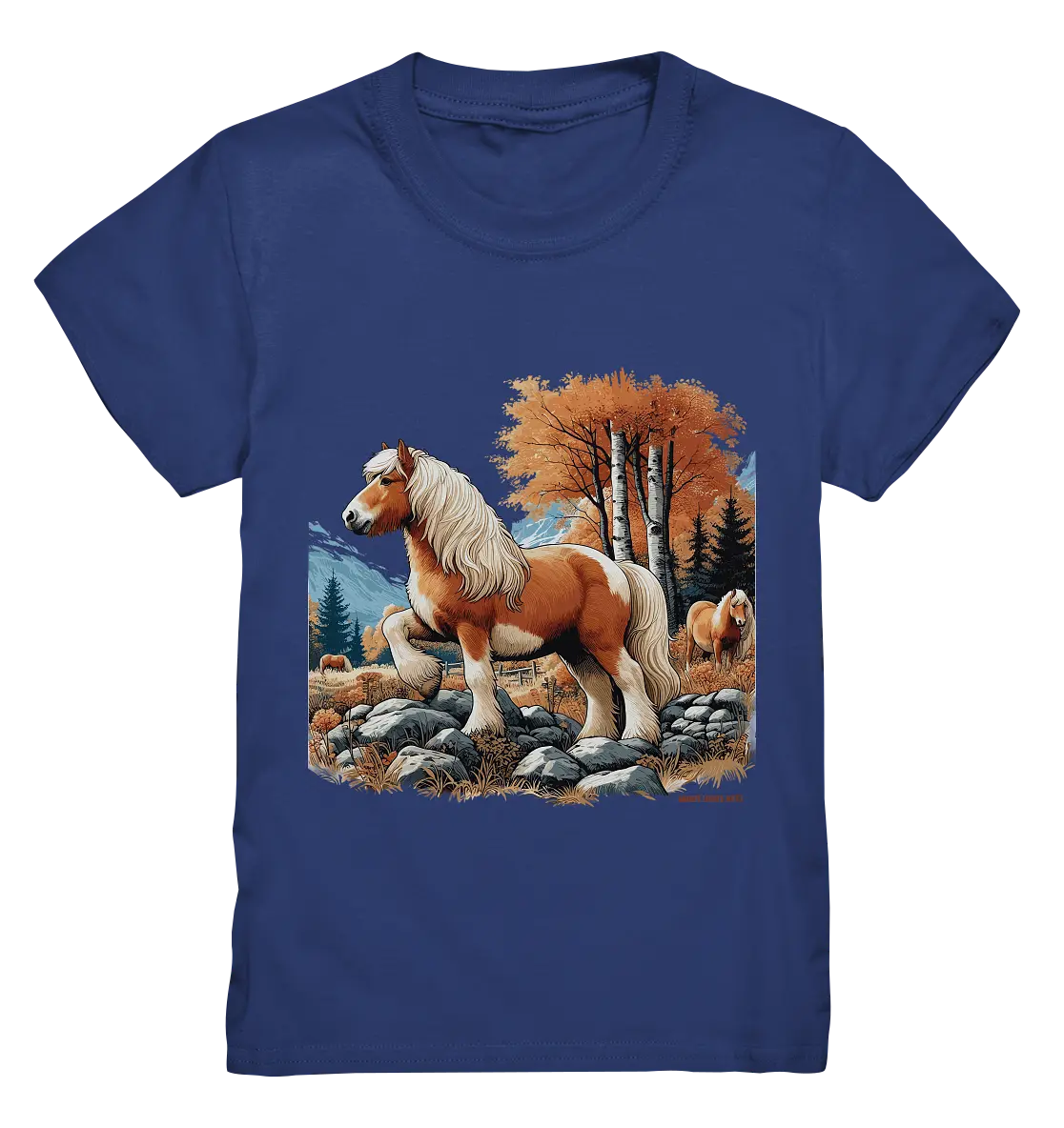 Haflinger - Kids Premium Shirt Bright Lights Arts