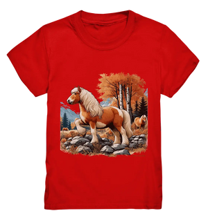 Haflinger - Kids Premium Shirt Bright Lights Arts