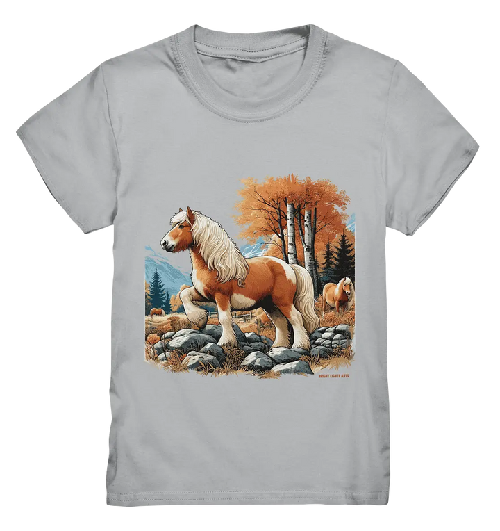 Haflinger - Kids Premium Shirt Bright Lights Arts