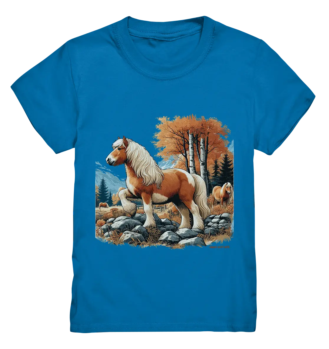 Haflinger - Kids Premium Shirt Bright Lights Arts
