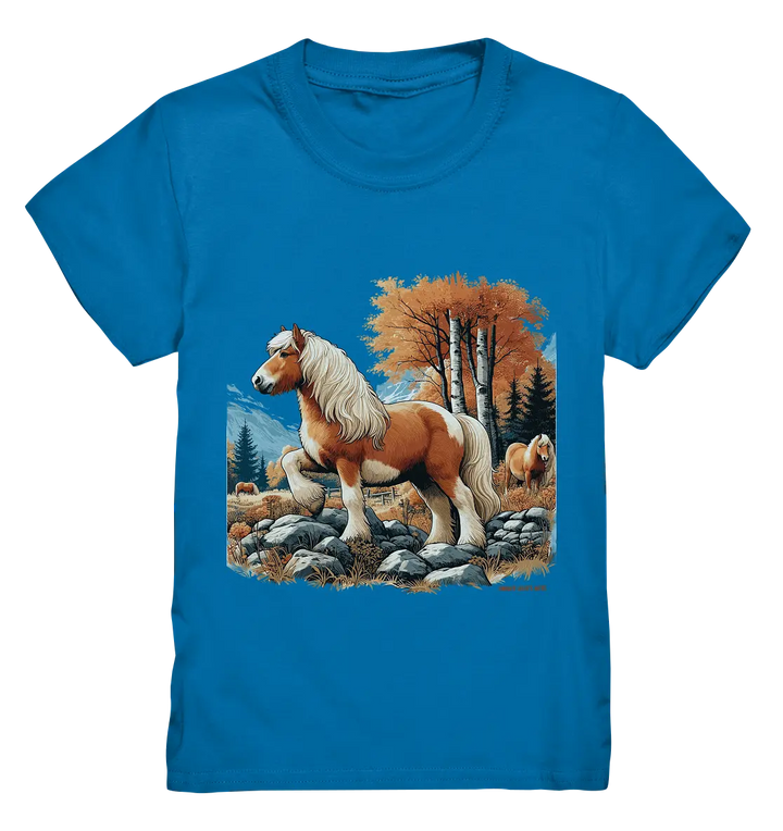 Haflinger - Kids Premium Shirt Bright Lights Arts