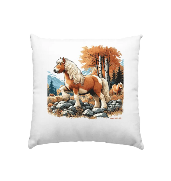 Haflinger - Kissen 40x40cm Bright Lights Arts