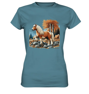 Haflinger - Ladies Premium Shirt Bright Lights Arts