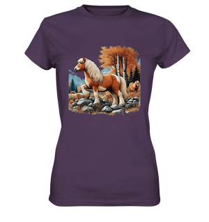 Haflinger - Ladies Premium Shirt Bright Lights Arts