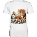 Haflinger - Premium Shirt Bright Lights Arts