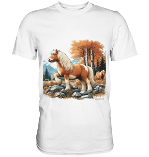 Haflinger - Premium Shirt Bright Lights Arts