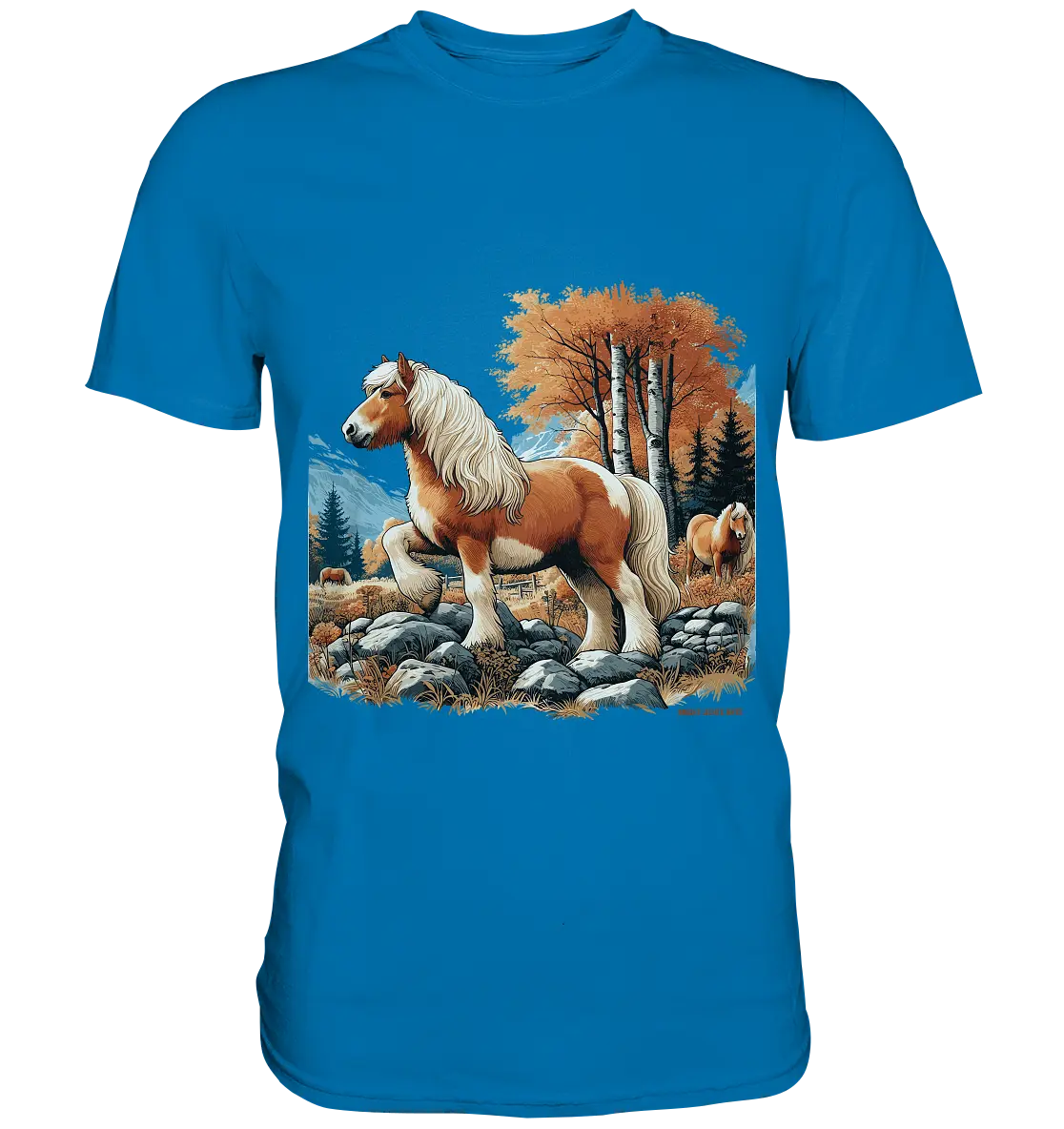 Haflinger - Premium Shirt Bright Lights Arts