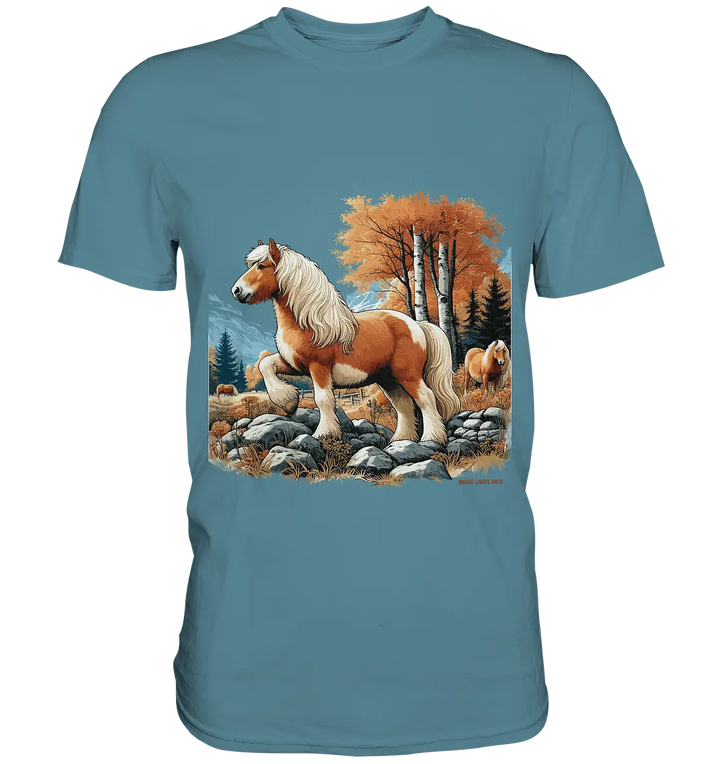 Haflinger - Premium Shirt Bright Lights Arts