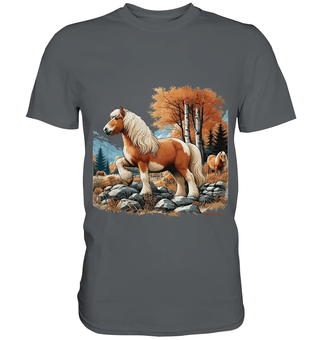 Haflinger - Premium Shirt Bright Lights Arts