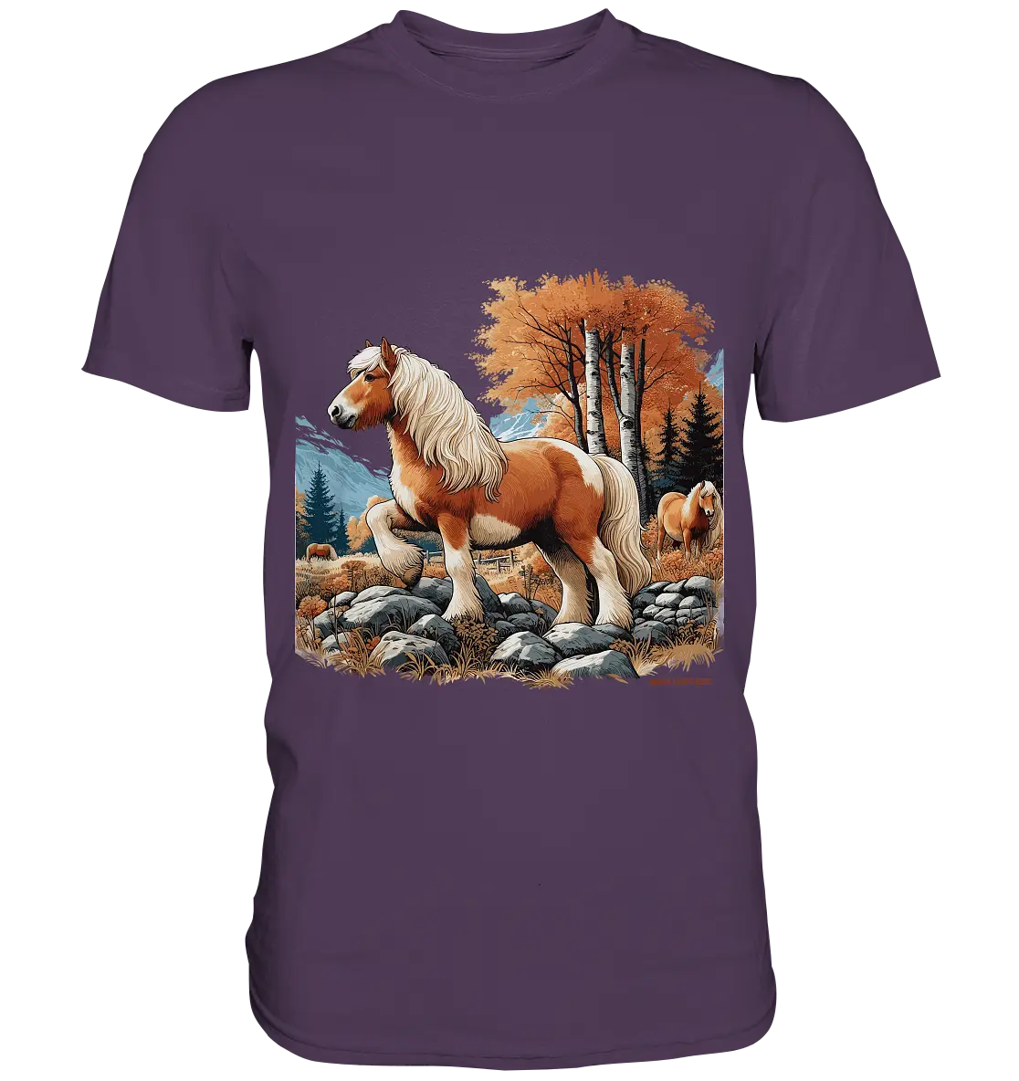 Haflinger - Premium Shirt Bright Lights Arts
