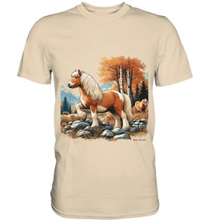 Haflinger - Premium Shirt Bright Lights Arts