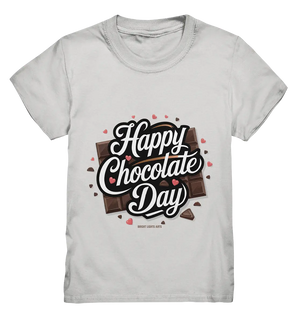Happy Chocolate Day Festliches Design mit Schokoladenherzen und tafeln - Kids Premium Shirt Bright Lights Arts
