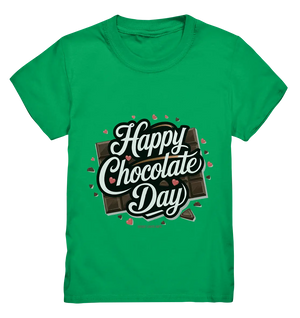 Happy Chocolate Day Festliches Design mit Schokoladenherzen und tafeln - Kids Premium Shirt Bright Lights Arts