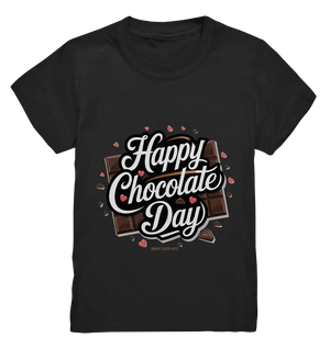 Happy Chocolate Day Festliches Design mit Schokoladenherzen und tafeln - Kids Premium Shirt Bright Lights Arts