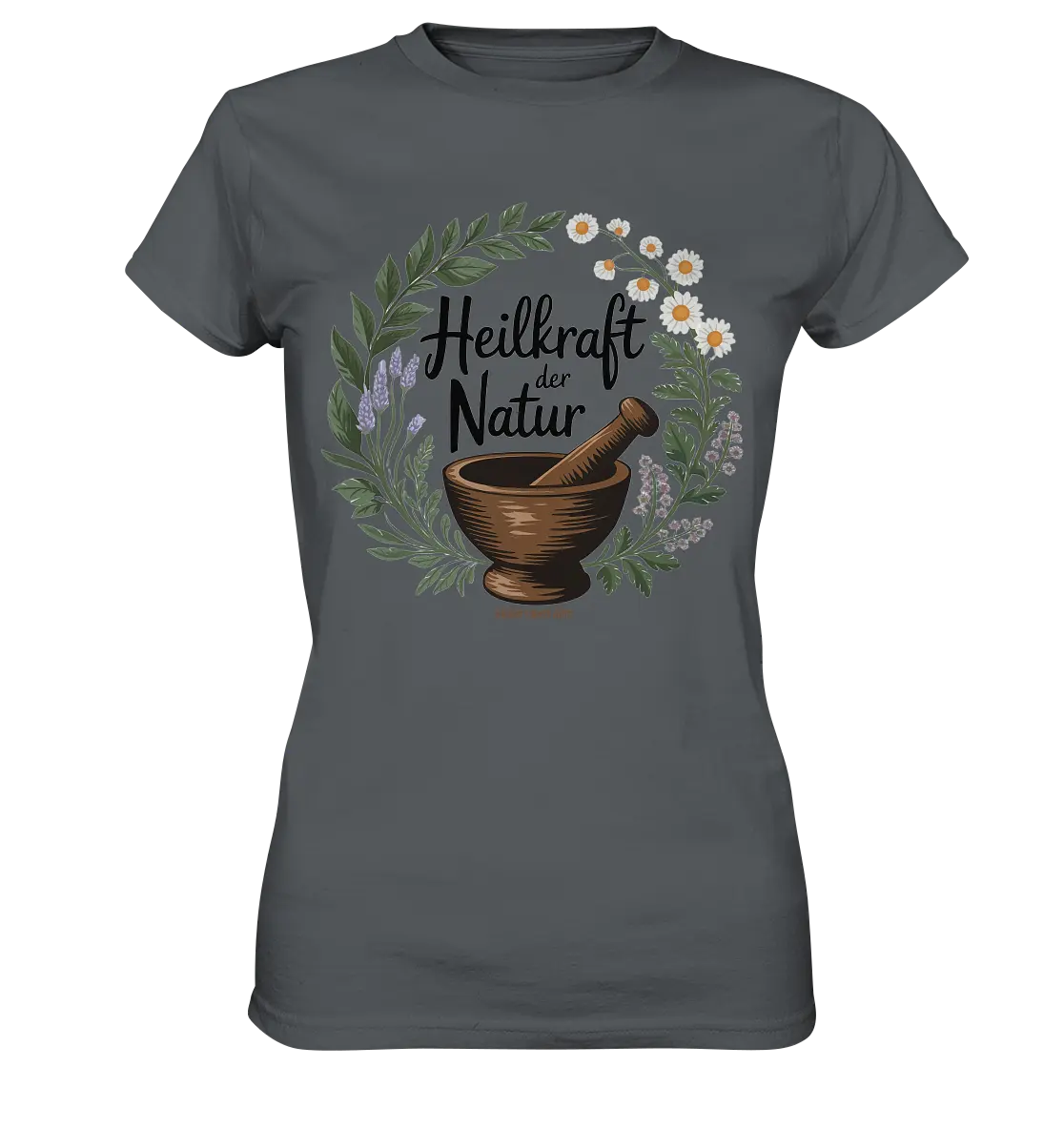 Heilkraft der Natur – Pflanzliches Logo - Ladies Premium Shirt Bright Lights Arts